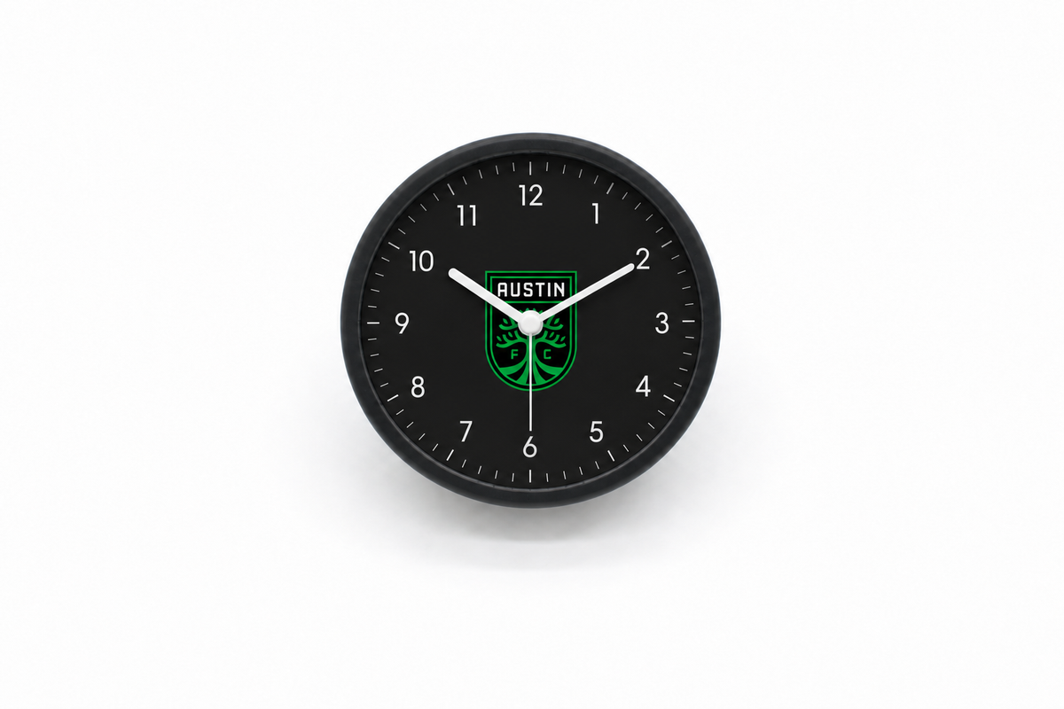 Austin FC Matte Clock