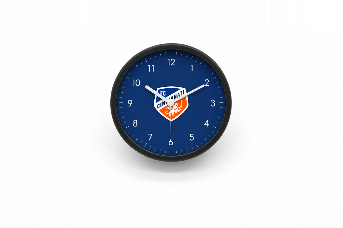 FC Cincinnati Matte Clock