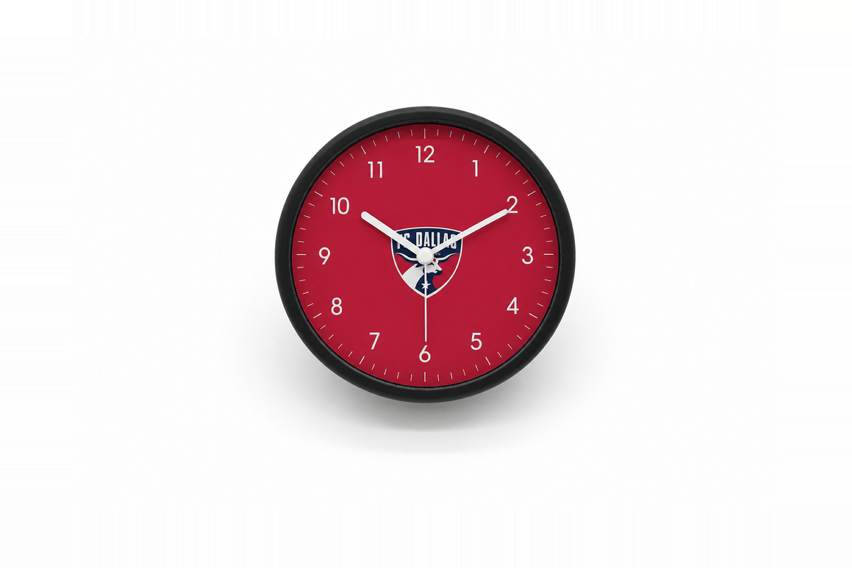 FC Dallas Matte Clock