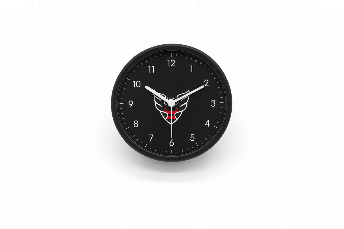 D.C. United Matte Clock