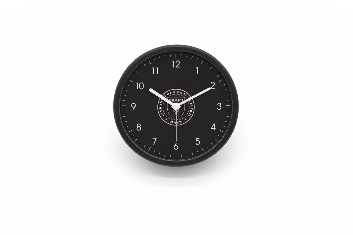 Inter Miami CF Matte Clock