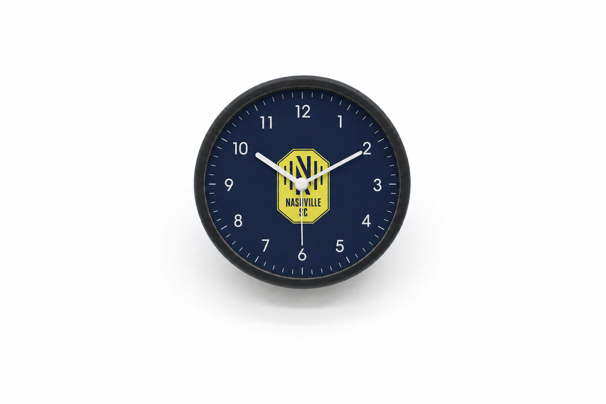 Nashville SC Matte Clock