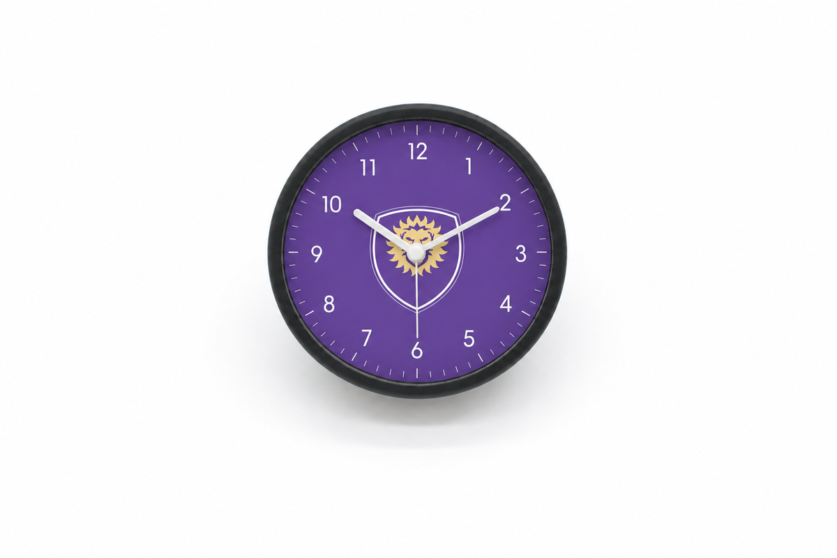 Orlando City Matte Clock