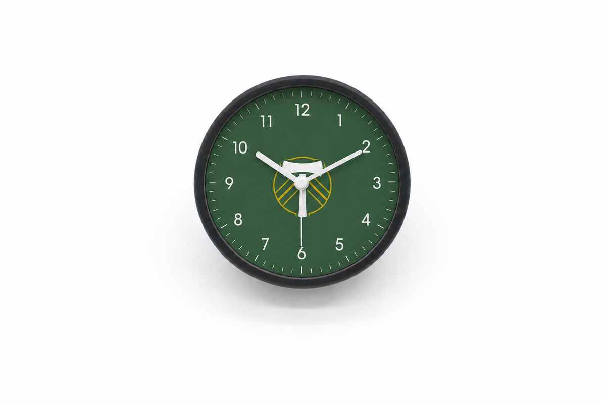 Portland Timbers Matte Clock
