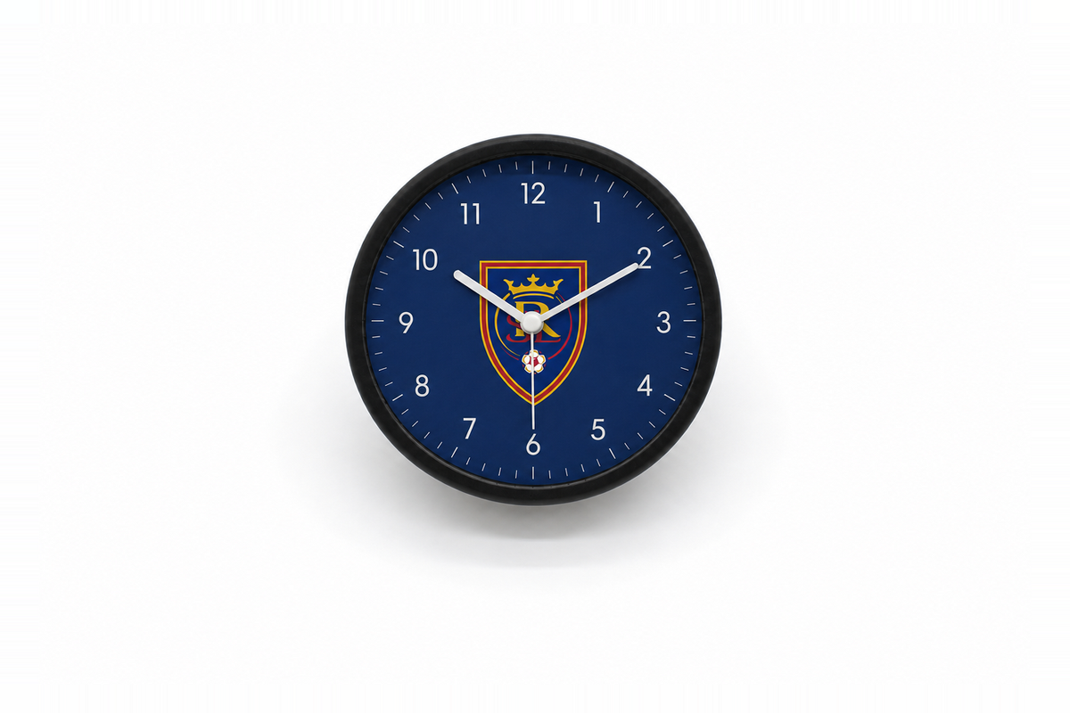 Real Salt Lake Matte Clock