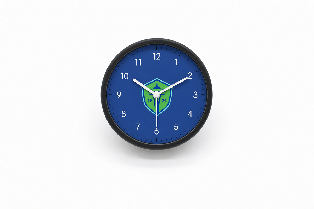 Seattle Sounders FC Matte Clock