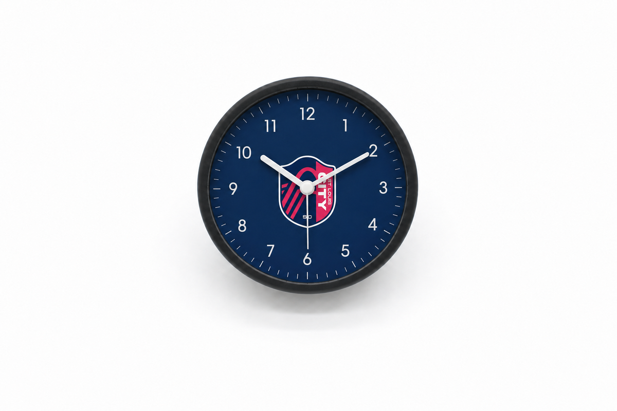 St. Louis CITY SC Matte Clock