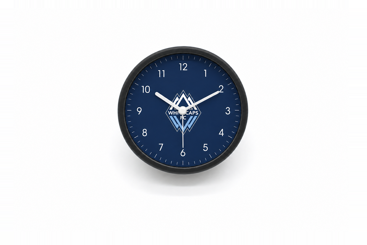 Vancouver Whitecaps FC Matte Clock