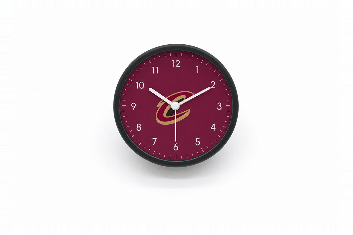 Cleveland Cavaliers Matte Clock