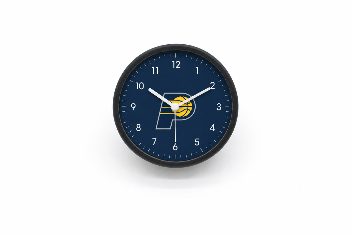 Indiana Pacers Matte Clock