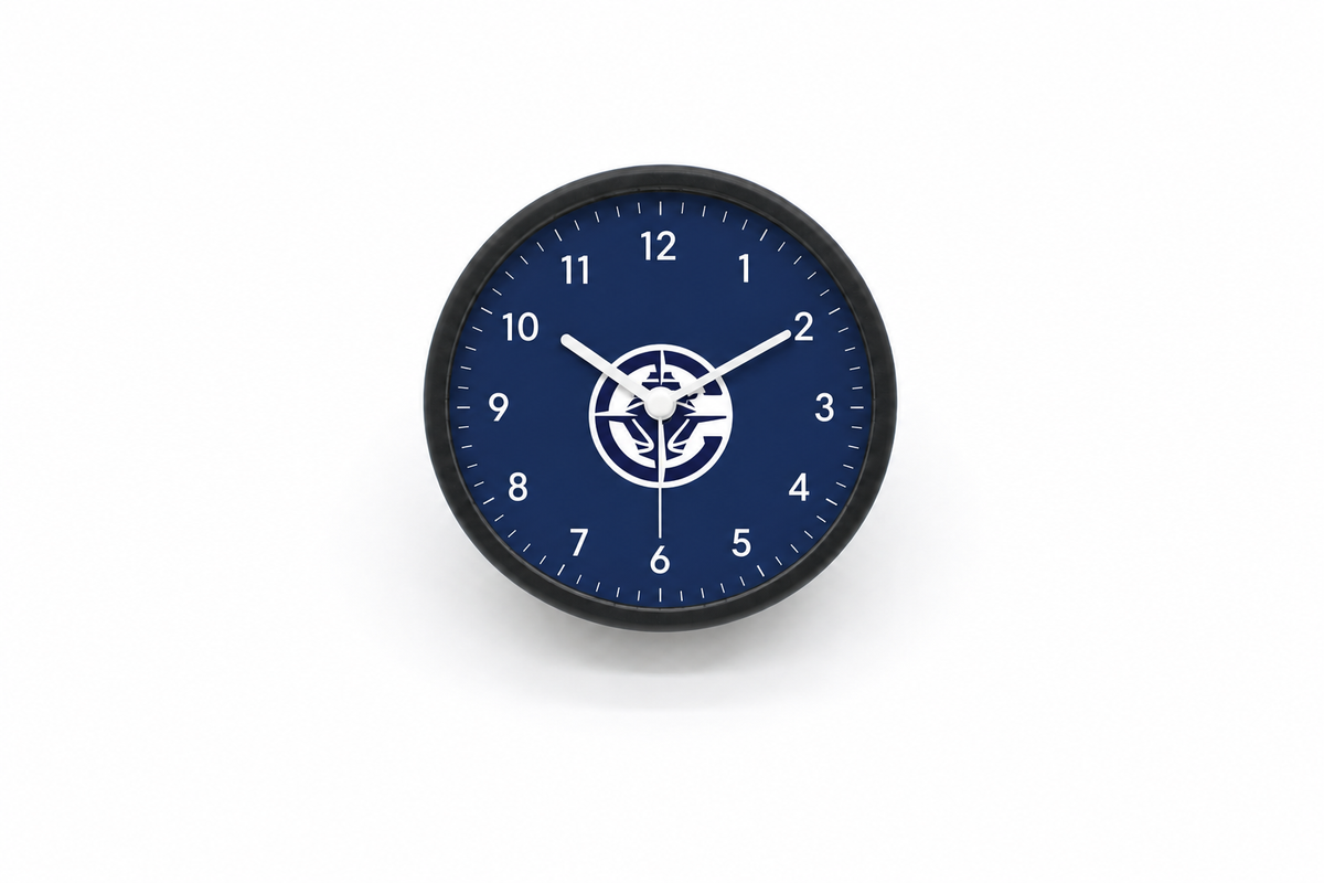 LA Clippers Matte Clock
