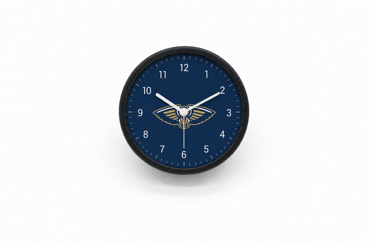 New Orleans Pelicans Matte Clock