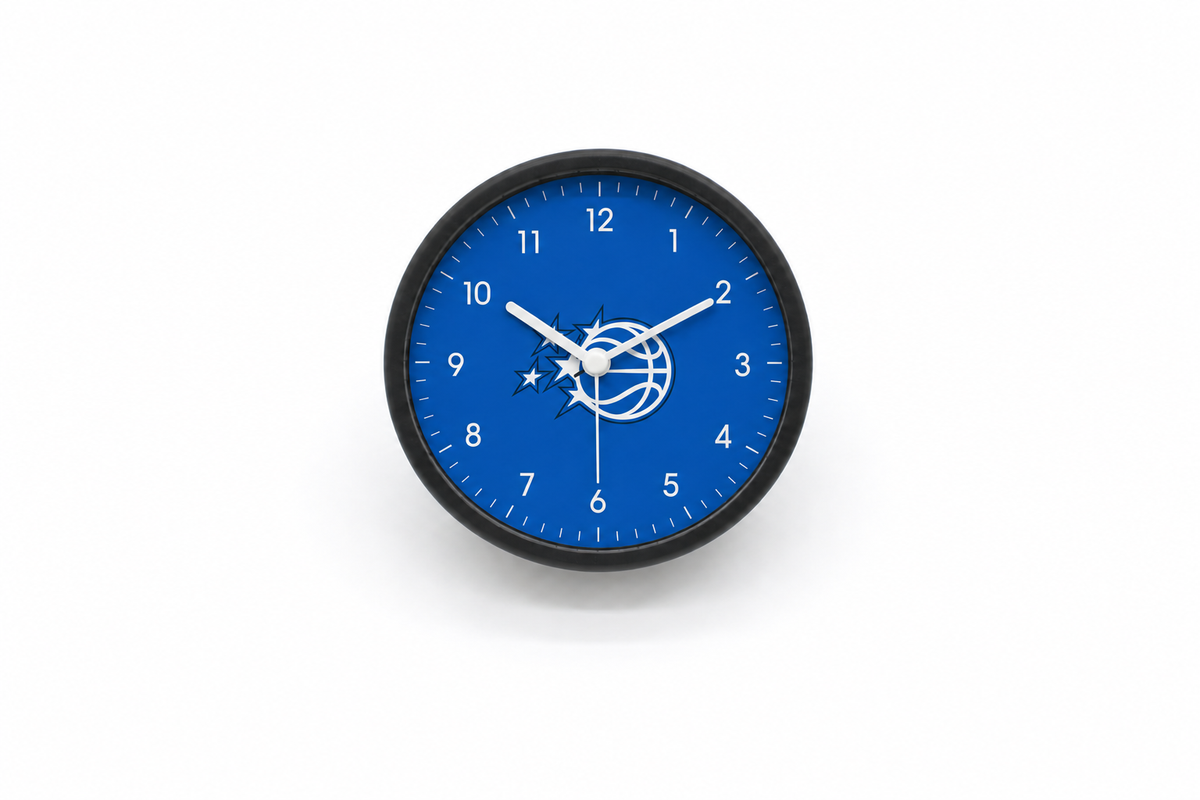 Orlando Magic Matte Clock
