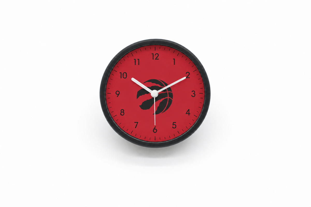 Toronto Raptors Matte Clock