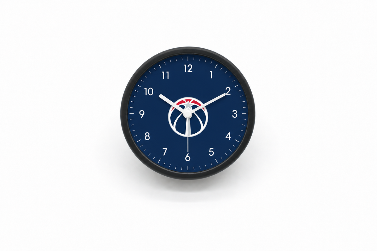 Washington Wizards Matte Clock