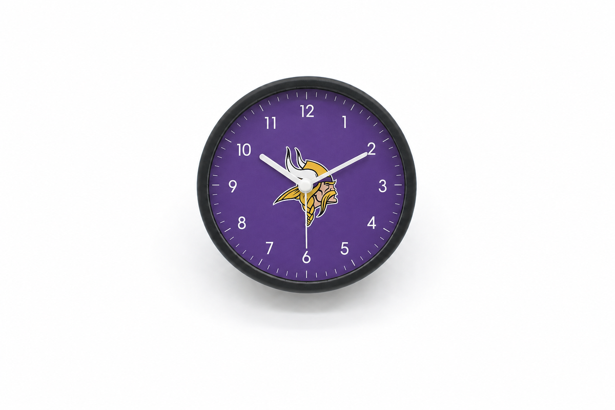 Minnesota Vikings Matte Clock