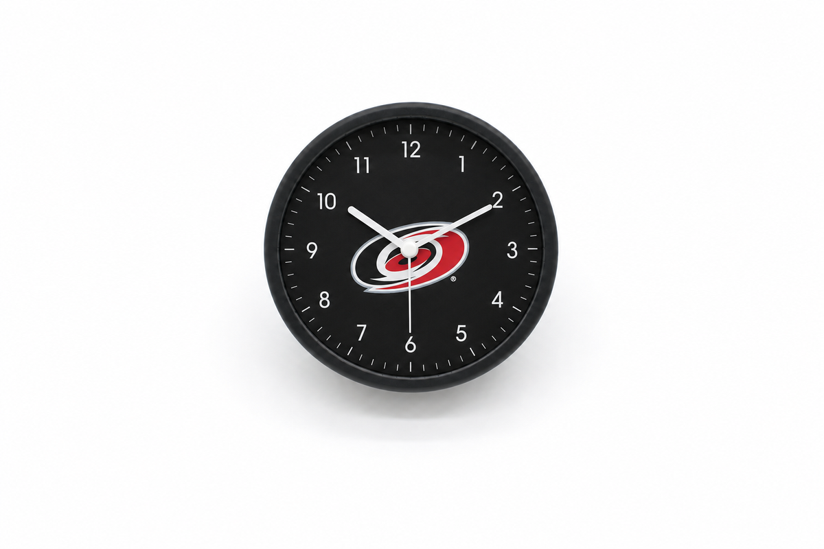 Carolina Hurricanes Matte Clock