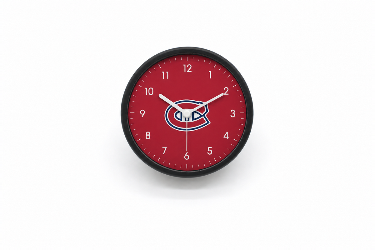 Montreal Canadiens Matte Clock