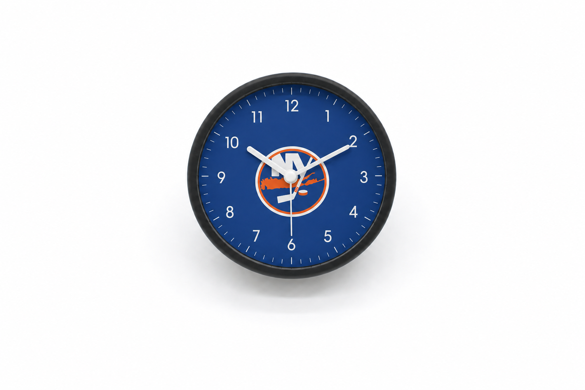 New York Islanders Matte Clock