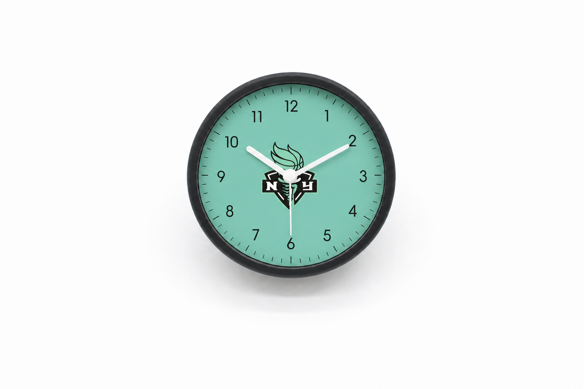 New York Liberty Matte Clock