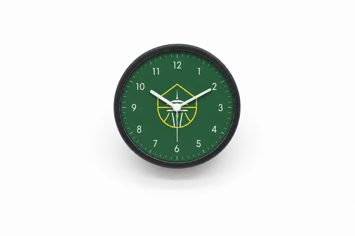 Seattle Storm Matte Clock