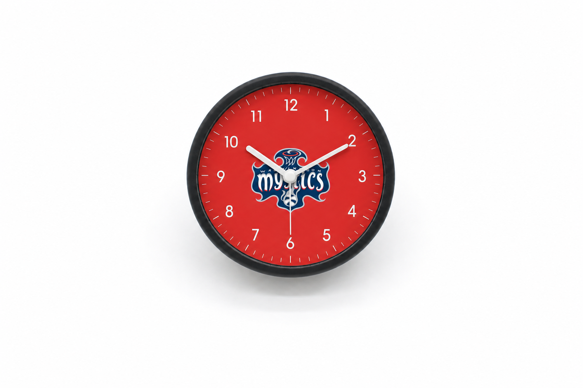 Washington Mystics Matte Clock