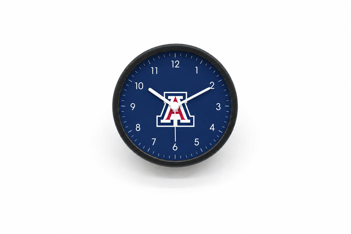Arizona Wildcats Bedside Clock