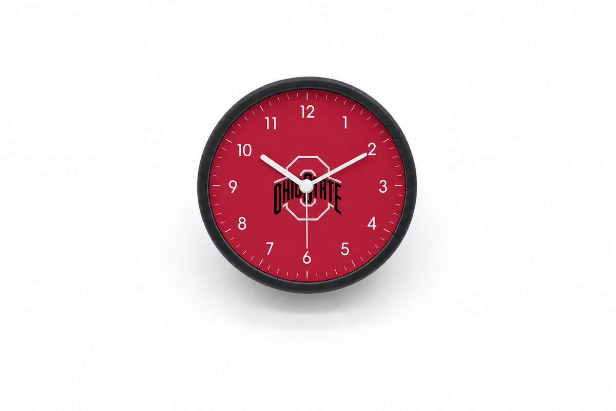 Ohio State Buckeyes Bedside Clock