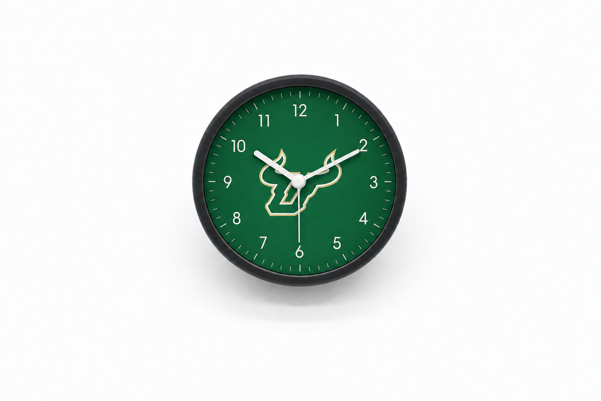 South Florida Bulls Bedside Clock