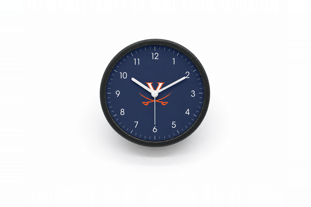 Virginia Cavaliers Bedside Clock