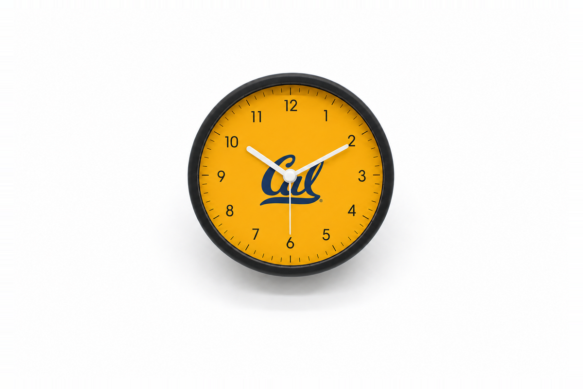 California Golden Bears Bedside Clock