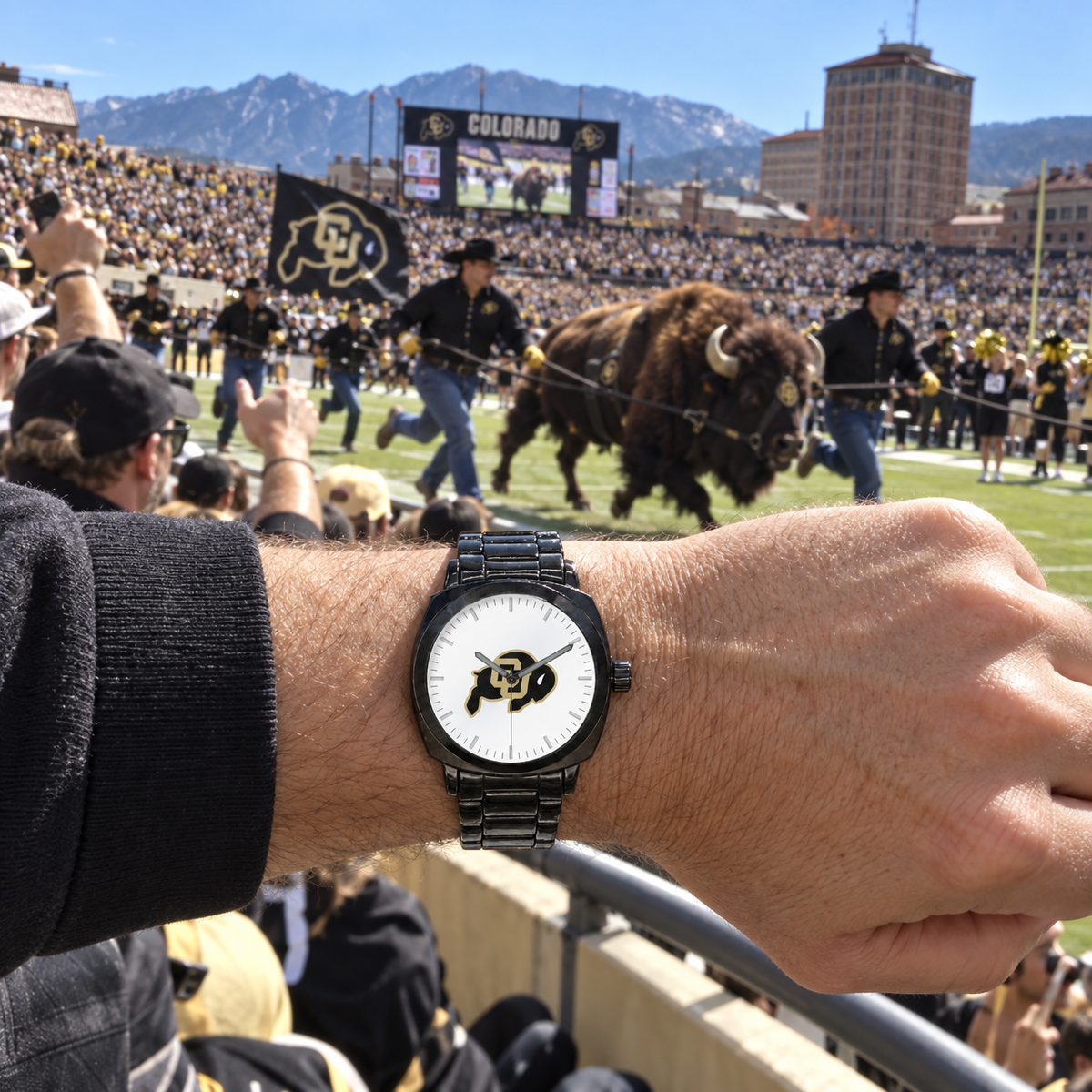 Ralphie earns a second name - Colorado Buffaloes watch