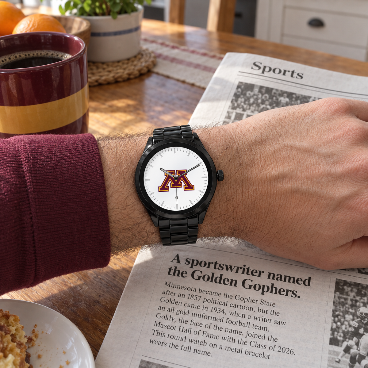 A sportswriter named the Golden Gophers - Minnesota Golden Gophers watch