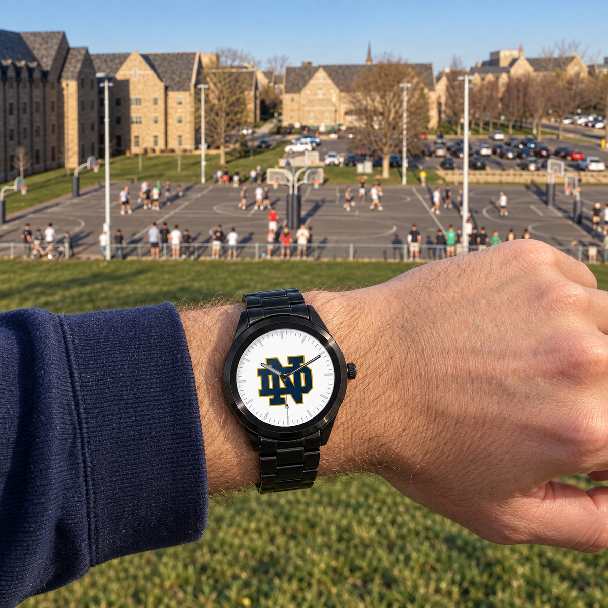 Bookstore Basketball in any weather - Notre Dame Fighting Irish watch