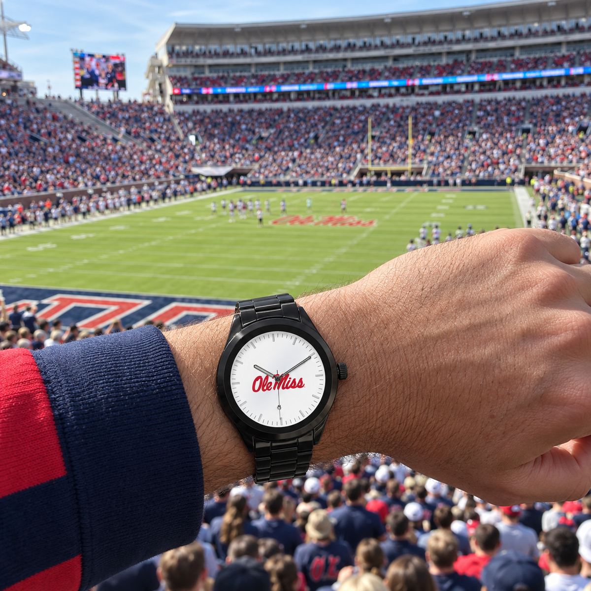Borrowed from Harvard and Yale - Ole Miss Rebels watch