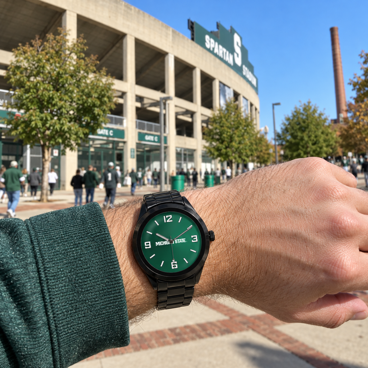 Two hours out, Spartan Walk - Michigan State Spartans watch