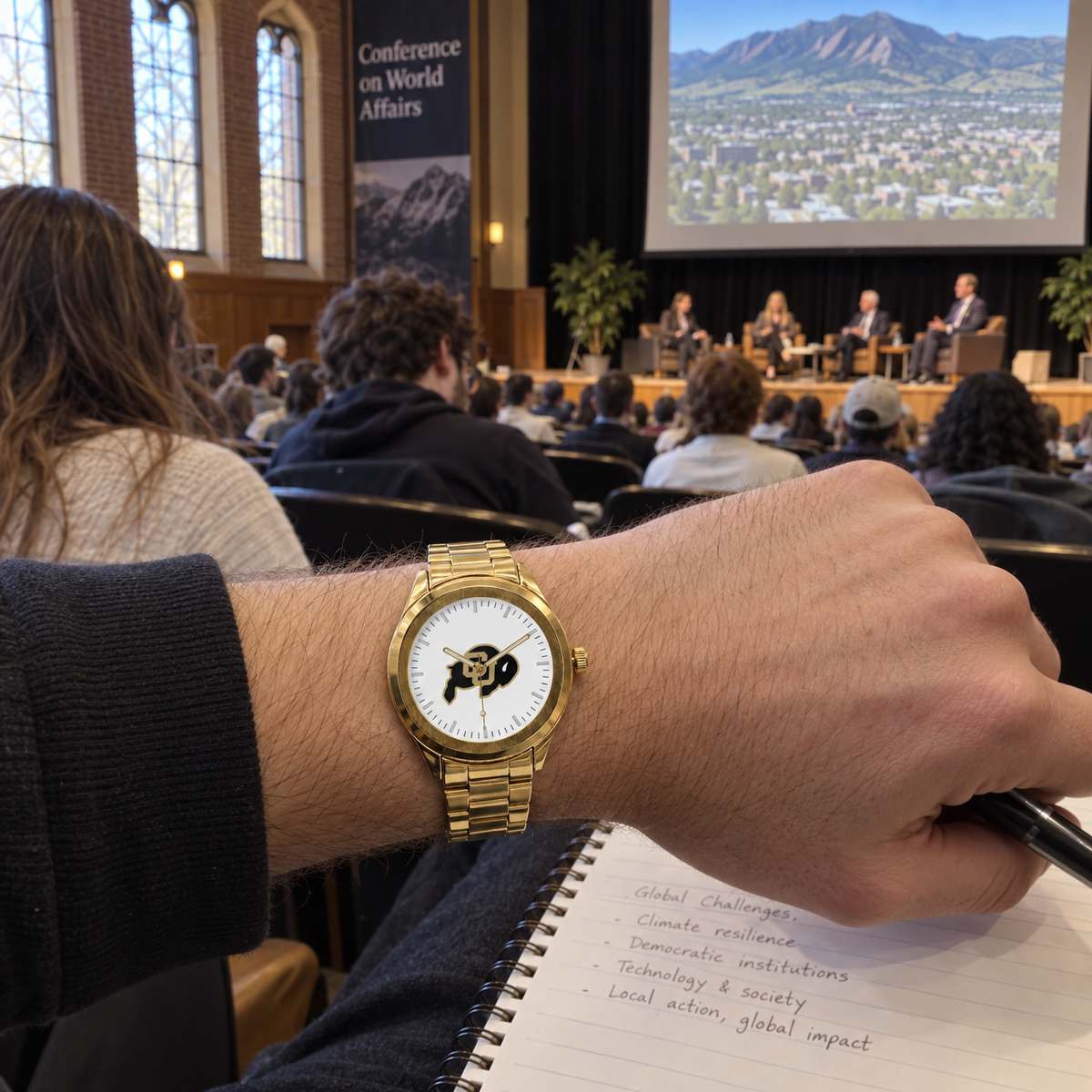 A week the whole town attends - Colorado Buffaloes watch
