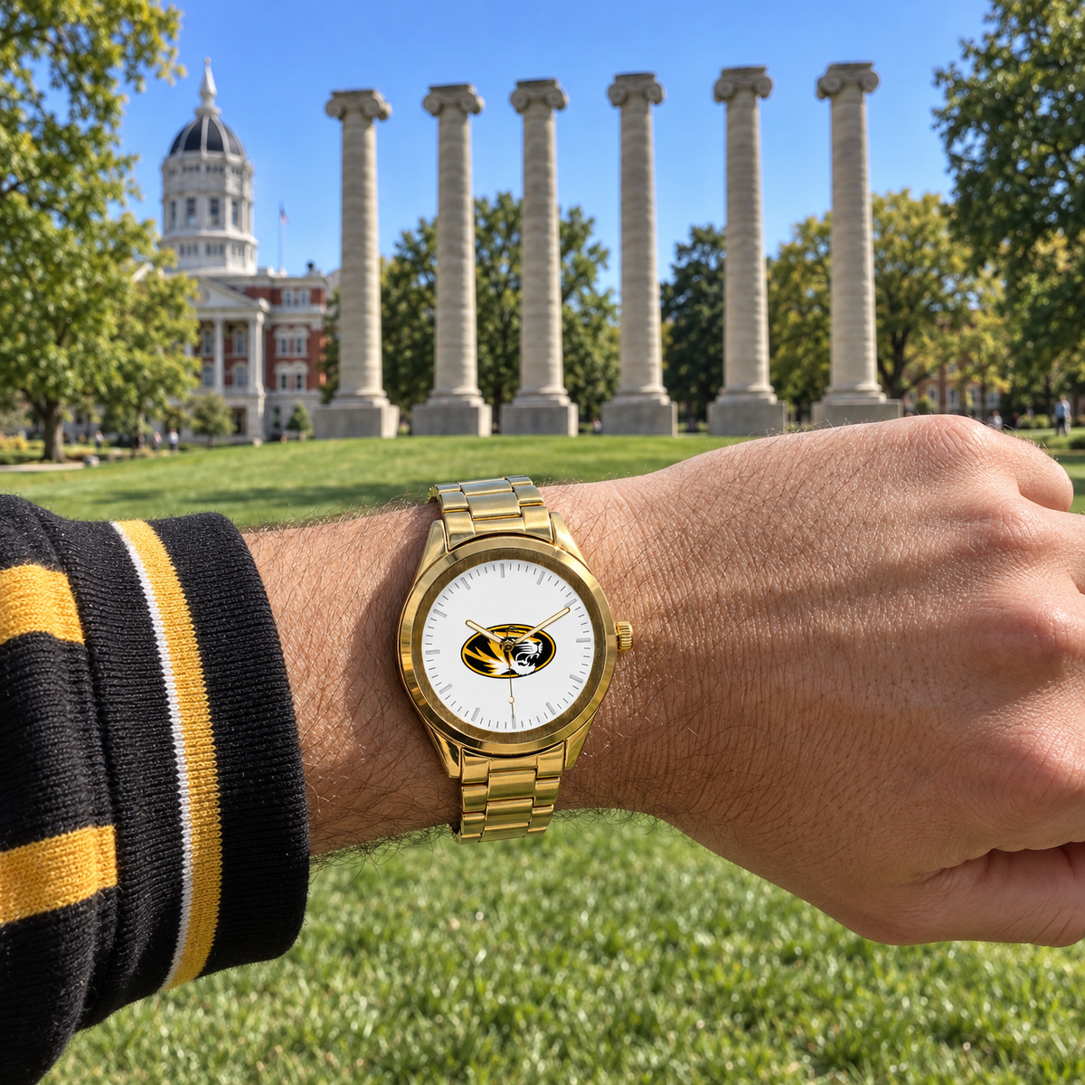 Six columns, one big photo - Missouri Tigers watch