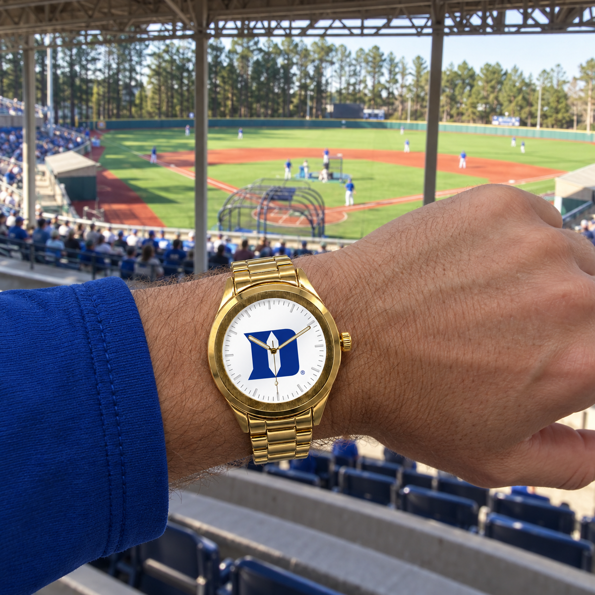 A small crowd, a big stage - Duke Blue Devils watch