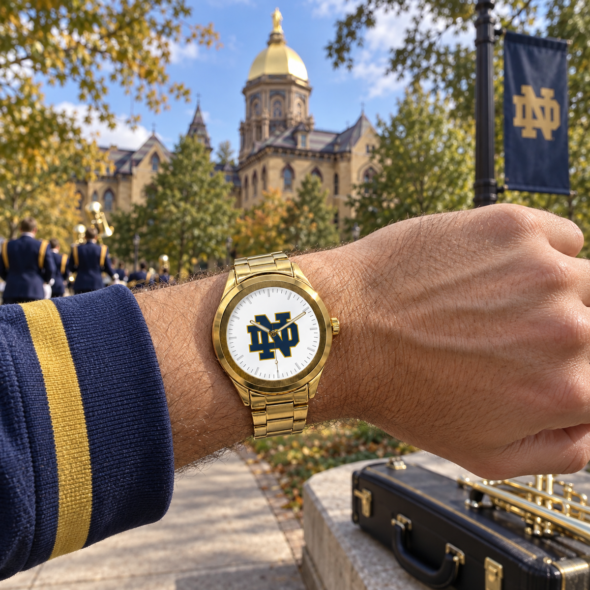 Four thousand Victory Marches - Notre Dame Fighting Irish watch