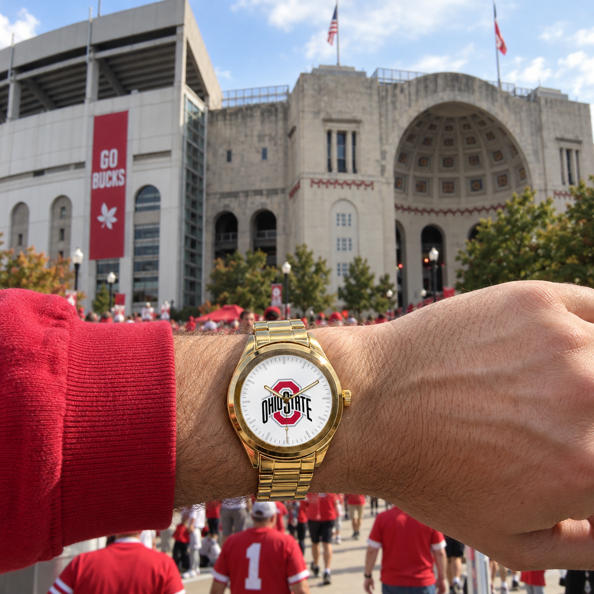 The halfback behind the Horseshoe - Ohio State Buckeyes watch