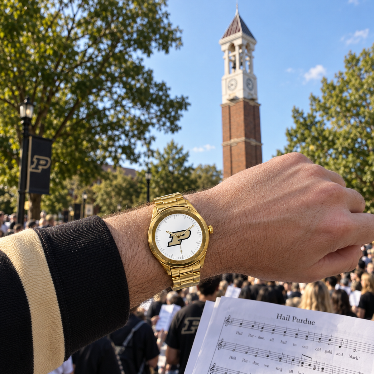 A good tune never needs rewriting - Purdue Boilermakers watch