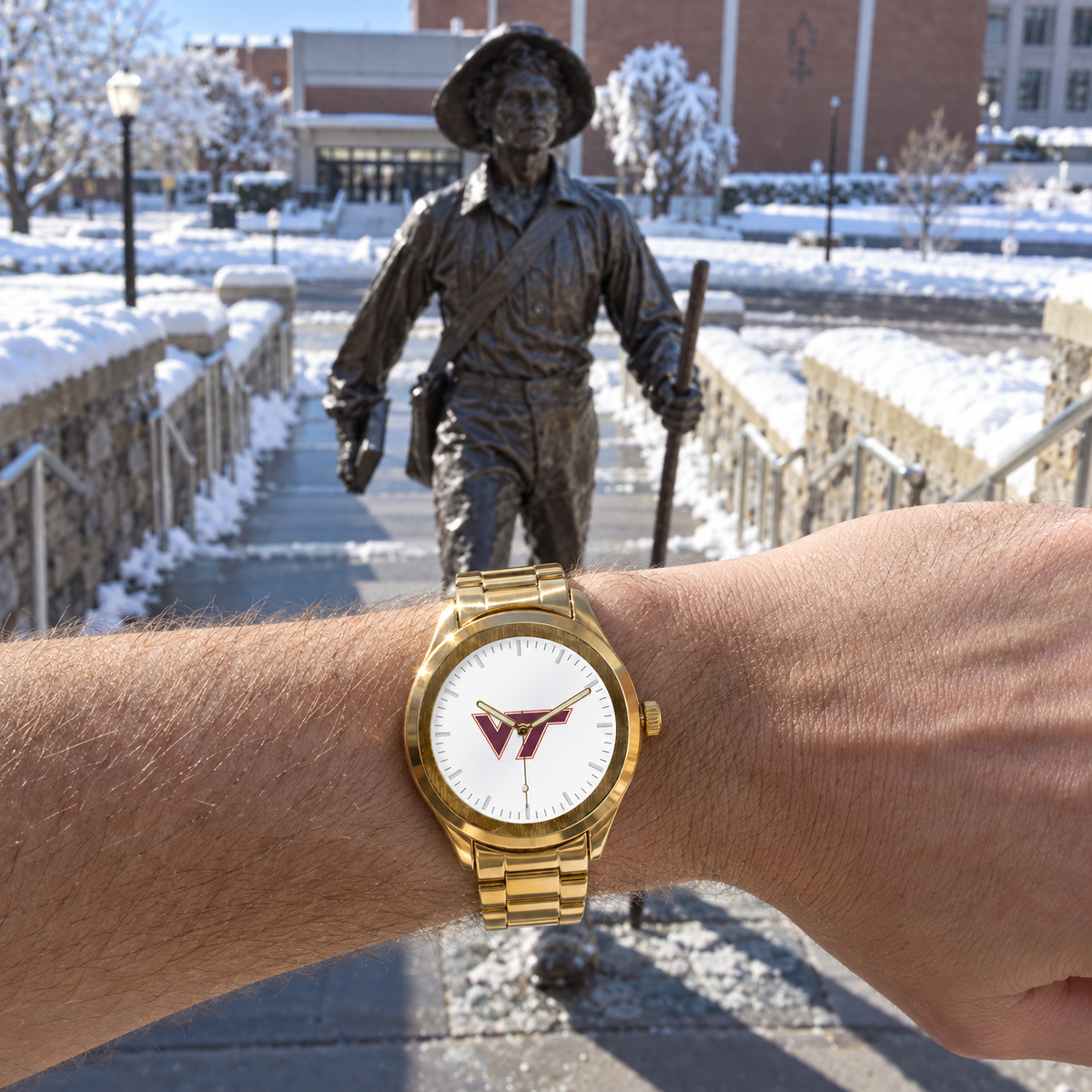 A step behind Addison Caldwell - Virginia Tech Hokies watch