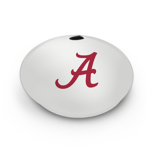Alabama Crimson Tide Key & Bag Tracker in White