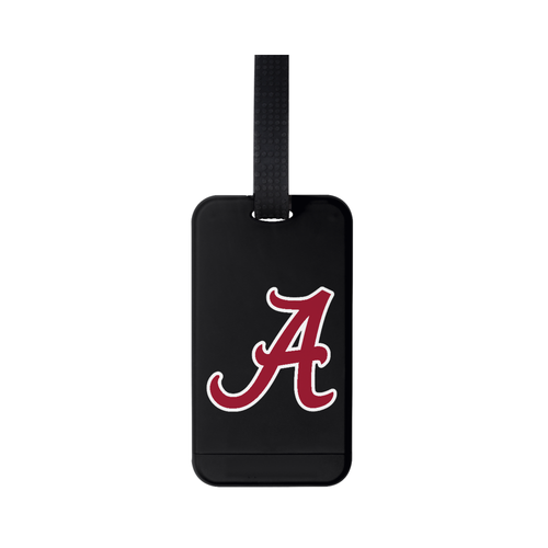Alabama Crimson Tide Luggage Tracker in Black
