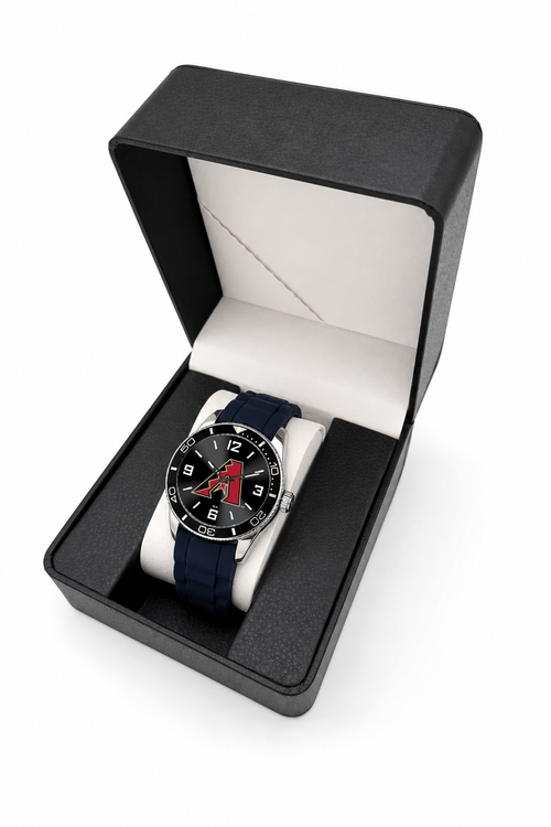 Gift box packaging - Arizona Diamondbacks Rubber Strap Oval Watch (RSO-0001-MLB-ARI)