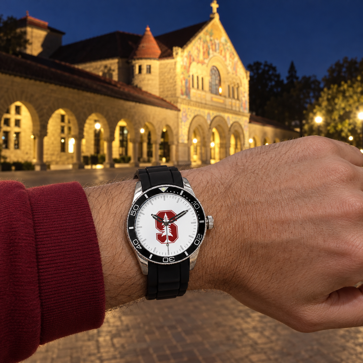 Five organs, one MemChu - Stanford Cardinal watch