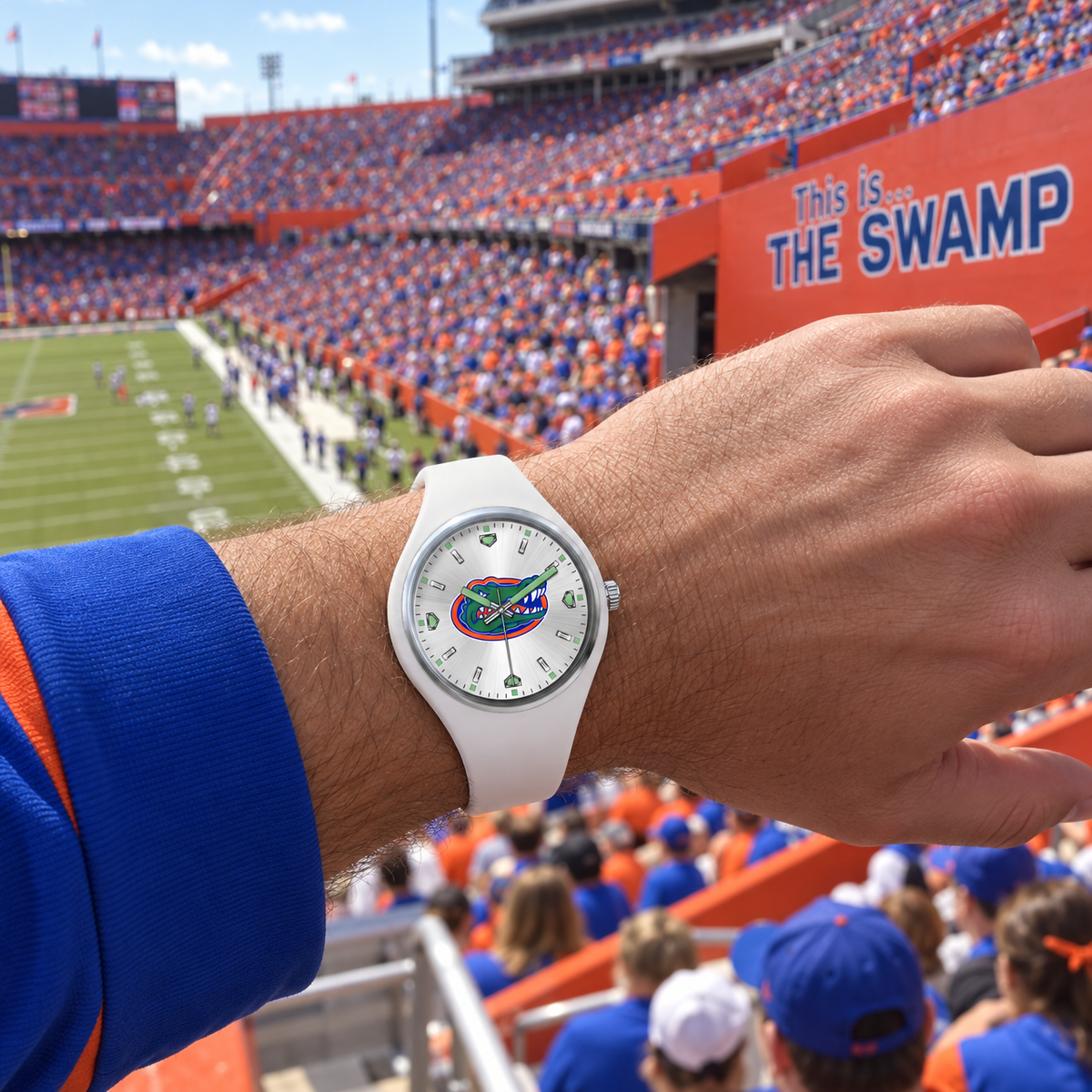 Nobody here says the stadium's name - Florida Gators watch