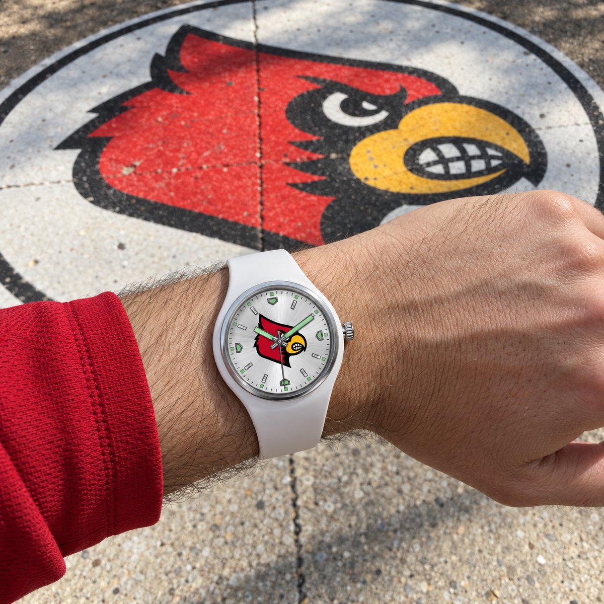 The Cardinal has teeth, no explanation needed - Louisville Cardinals watch