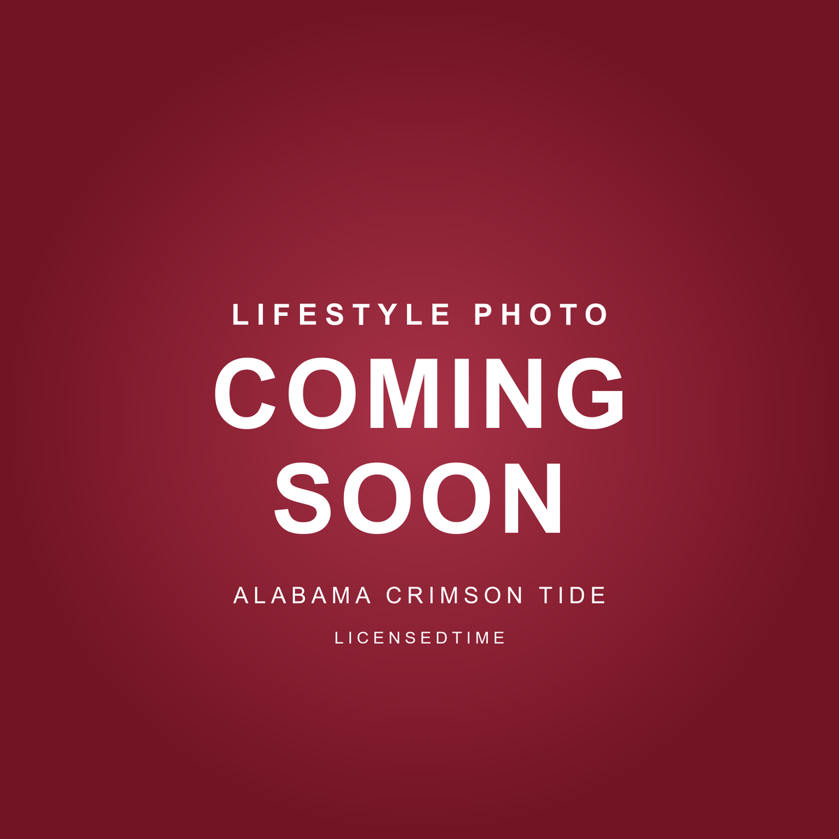 Alabama Crimson Tide Silver Dial Silicone Watch lifestyle photo coming soon